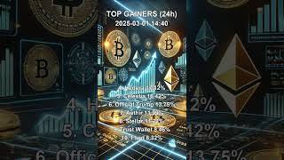 Top 10 Crypto Gainers - Last 24 Hours - 2025-03-01 14:40