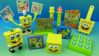 2006 SPONGEBOB SQUAREPANTS FRIEND or FOE? set of 10 BURGER KING COLLECTIBLES VIDEO REVIEW