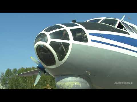 Видео: Ан-12 СибНИА - подготовка, запуск, взлет. Аэропорт "Южный", 06.09.20.