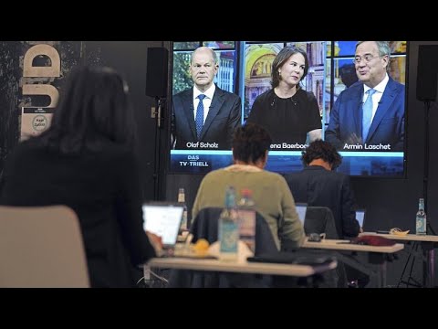 Германия: основные кандидаты на пост канцлера провели финальные теледебаты…