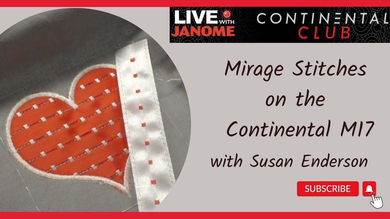 Mirage Stitches on the Continental M17