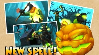 WIZARD 101 NEW HALLOWEEN SPELL HEADLESS HORSEMAN