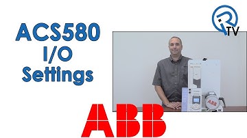 ABB ACS580 I/O Settings