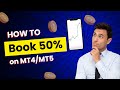 Boost your trading game how to book 50 on mt4mt5  how to partially close a trade on mt4mt5