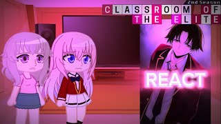 Classroom of the Elite React (CLASS B) -🇺🇸(Gacha Club) 1/2