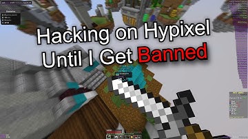 Blatantly Hacking on Hypixel Bedwars Until I Get Banned