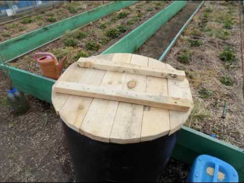Как сделать деревянную крышку для бочки своими руками