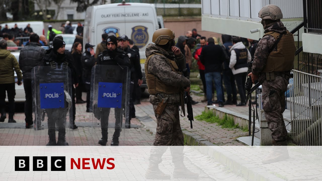 Istanbul church attack: Gunmen kill one person during morning mass | BBC News