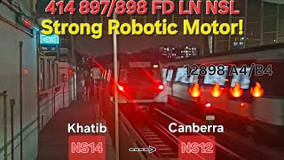 [SMRT] (Strong Robotic Motor!) R151 897/898 from NS14 Khatib - NS12 Canberra (》NS1 EW24 Jurong East)