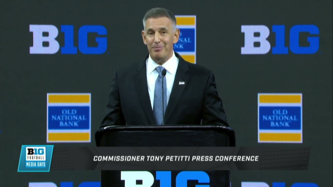 Big Ten Commissioner Tony Petitti - B1G Media Days Q&A