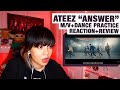 OG KPOP STAN/RETIRED DANCER reacts+reviews ATEEZ "Answer" M/V + Dance Practice!