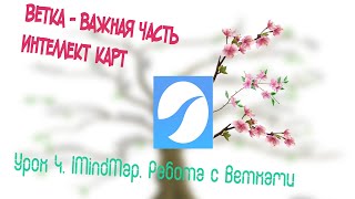 ВЕТКА - Самая важная часть интеллект карт! Урок 4. IMindMap. Работа с ветками.
