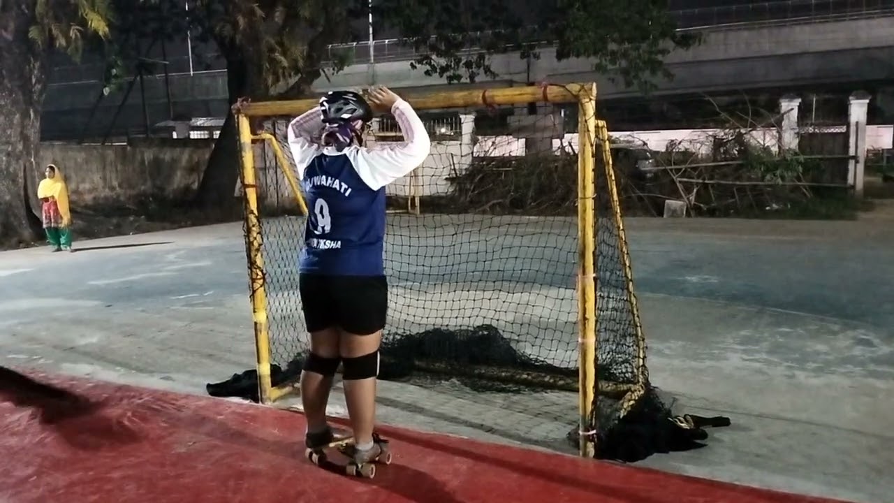 Goalkeeping practice, RollBall.