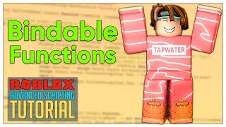 Advanced Roblox Scripting Tutorial #20 - Bindable Functions (Beginner to Pro 2019)