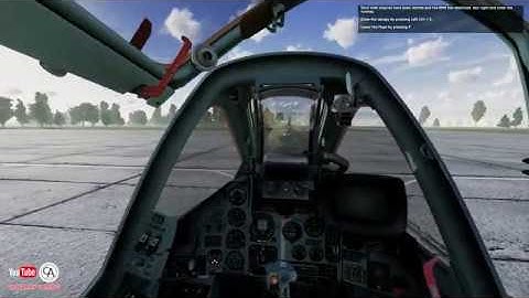 DIGITAL COMBAT SIMULATOR DCS | SU25T FROGFOOT PREFLIGHT, START, TAXI & TAKE OFF.