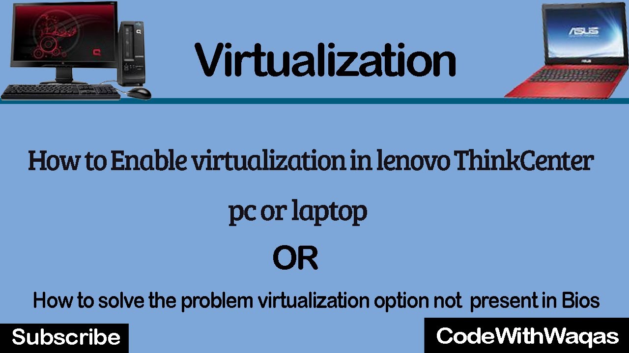how to enable virtualization in lenovo pc / laptop