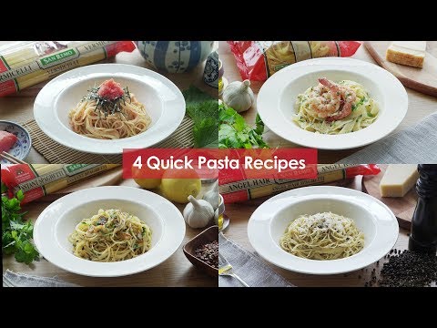 4 Quick Pasta Recipes