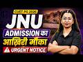 JNU CUET PG Admission 2026 | Final Merit List | Pre-Enrolment Seat Blocking &amp; Counselling Updates