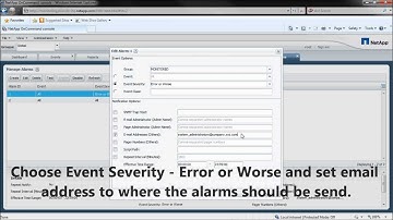 NetApp monitoring solution based on OnCommand. Configuration Guide