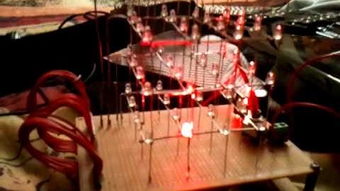 LED cube 4*4*4 with ATmega32 microcontroller