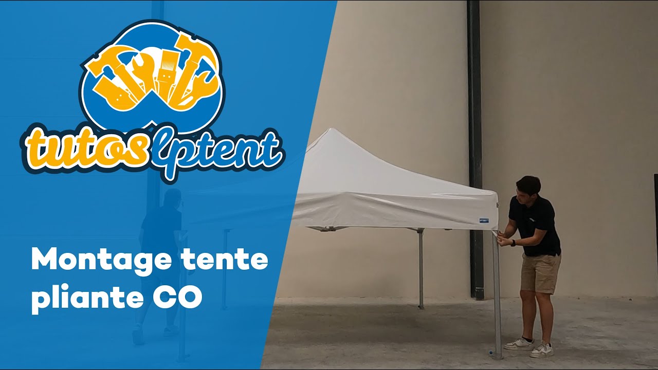 Tente publicitaire professionnelle personnalisée pour utilisation intensive  3x6