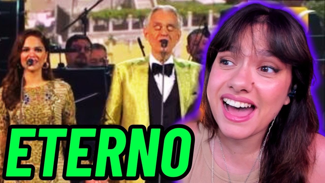 Andrea Bocelli - Com te Partiro | Reacción de Vocal Coach