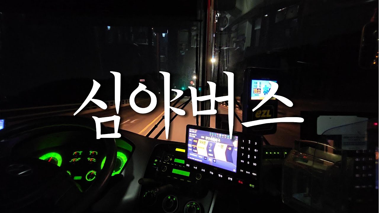 버스 만만치 않다!! 새벽 5시에 나와 다음날 새벽 3시30분에 집 들어간 심야버스 운행 경기 시내버스 기사 브이로그