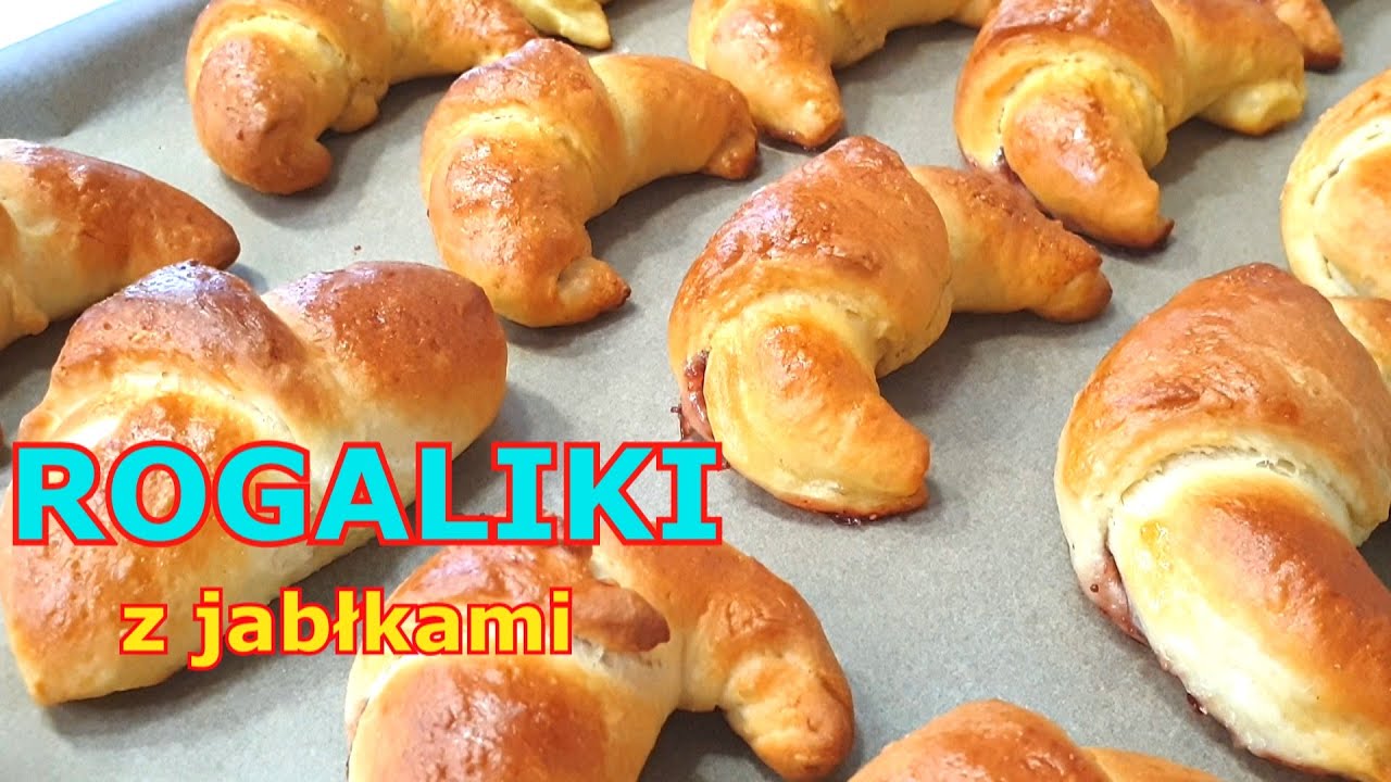 Воздушные дрожжевые круассаны с яблоками 👌 легкое и пластичное дрожжевое тесто 👍