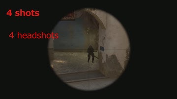 4 shots = 4 headshots -- SSG 08 Slashed
