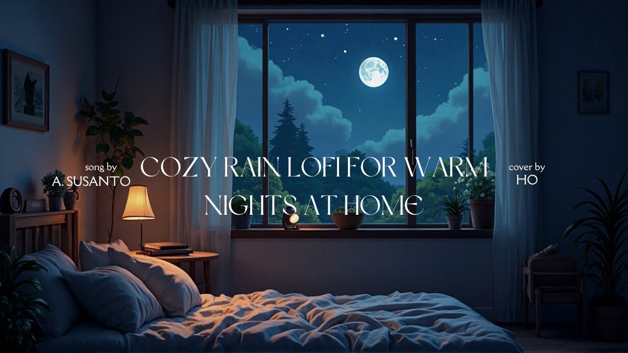 Cozy Rain Lofi for Warm Nights at Home