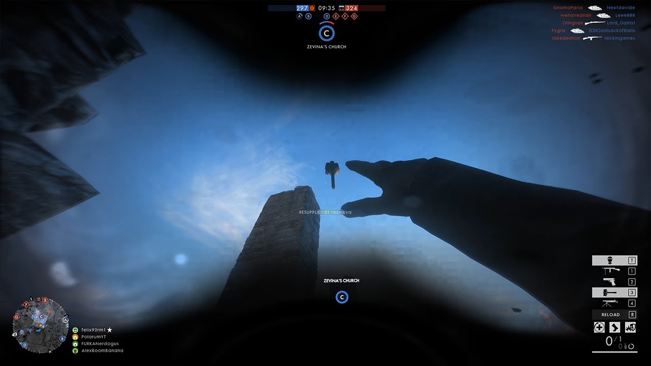 Luckiest Anti-Tank Grenade Throw Of All Time | Battlefield 1