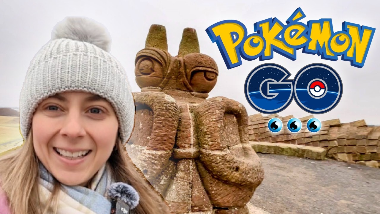Catching Water Pokémon on a Scottish Beach (Stone Dragon) | Pokémon Go ...