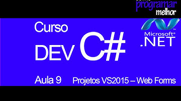 Projetos VS2015 - Web Forms: Curso - Aprenda Programação .NET #09