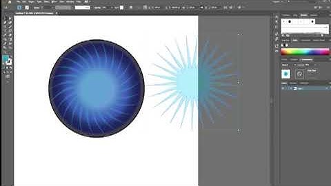 How to create a realistic iris in Adobe Illustrator | Vector art