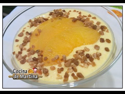 Crema de melocotón | Recetas de cocina | Cocina de Martina