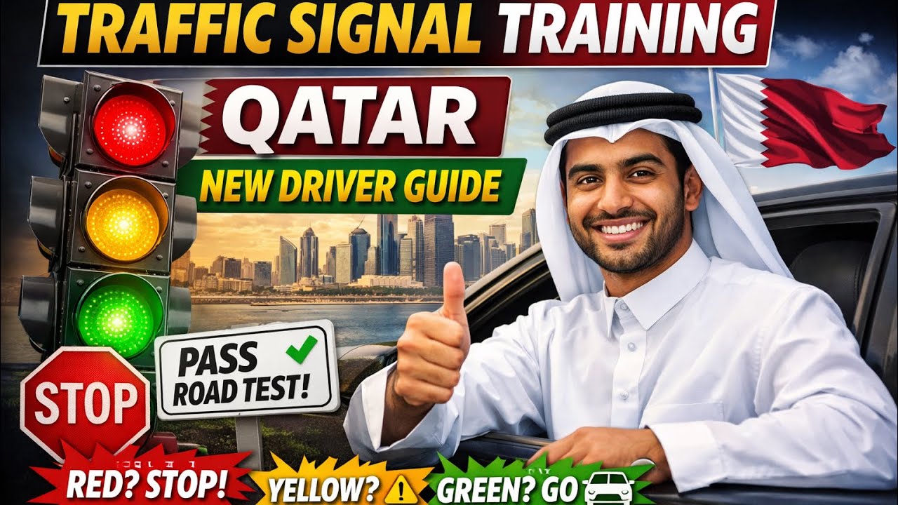 Traffic Signal Training Qatar ✅ New Driver Guide
