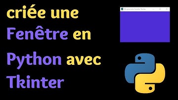 Créer une Fenêtre en Python avec Tkinter - Tutoriel Débutant