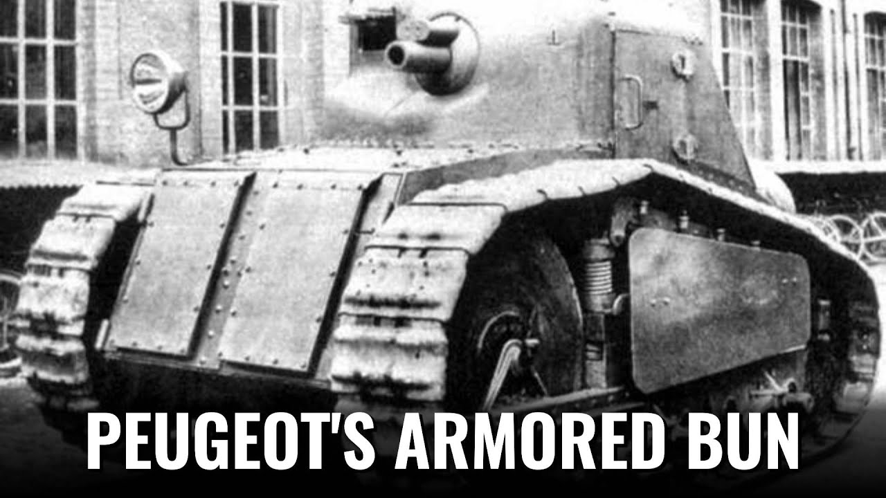 【再値下げ】ギネス　タンク Peugeot 1918 Tank: The Forgotten French Tank Innovator - YouTube