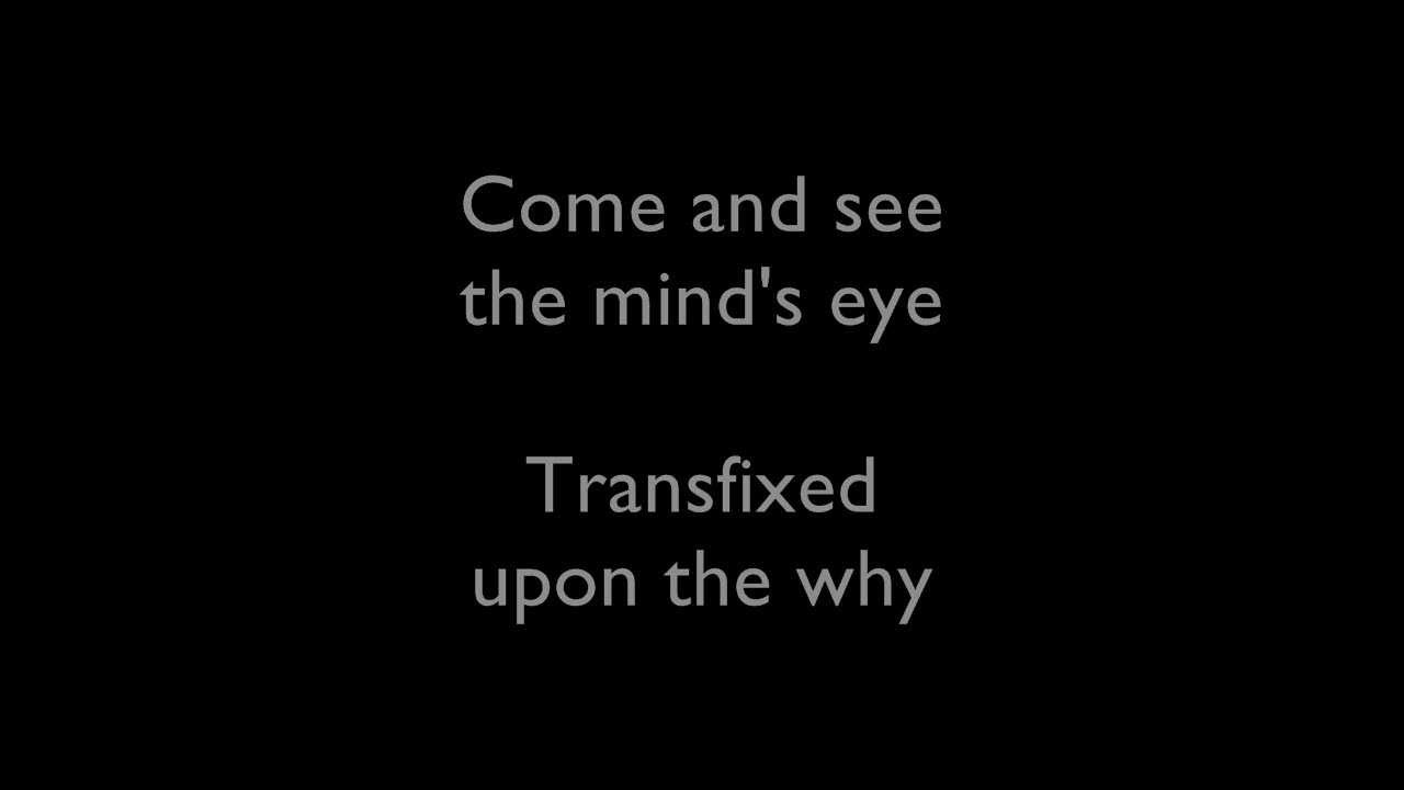 wolfmother minds eye lyrics youtube letter from a thief lyrics
