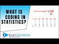 Coding in statistics mean and standard deviation examsolutions