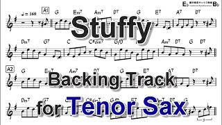 Stuffy - Backing Track with Sheet Music for Tenor Sax