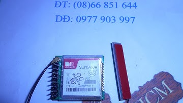 Hướng dẫn sử dụng module SIM900A V4 phần 2: kiểm tra nhiệt độ từ LM35 gửi tin nhắn cho điện thoại