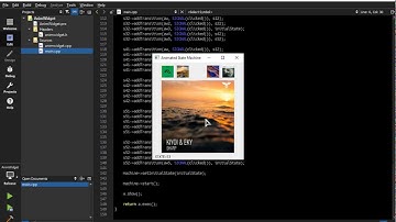 Qt Animation QStateMachine