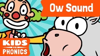 OW | Fun Phonics |  How to Read |  Made by Kids vs Phonics