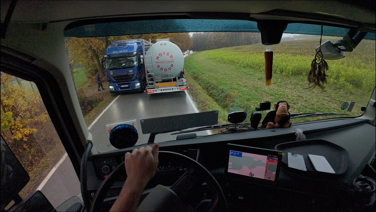 Проблемы на объездной ❗️ мало места ❗️ прекрасная осенняя погода в Германии 🇩🇪 ❤️