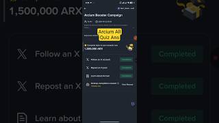 Arcium Booster Campaign || Binance New Offer Today || 15,00,000 ARX Rewards #Arcaium