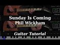 Sunday Is Coming Phil Wickham Electric Guitar Playthrough With Fretboard Animation mp3