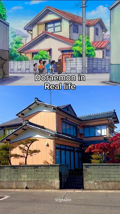 Doraemon's SECRET Real Life Locations EXPOSED! #doraemon #japan #shorts