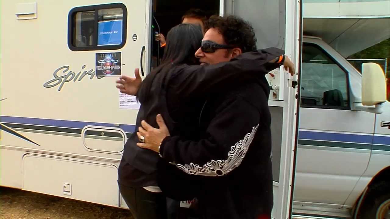 Journey at 2009 Super Bowl Behind The Scenes YouTube