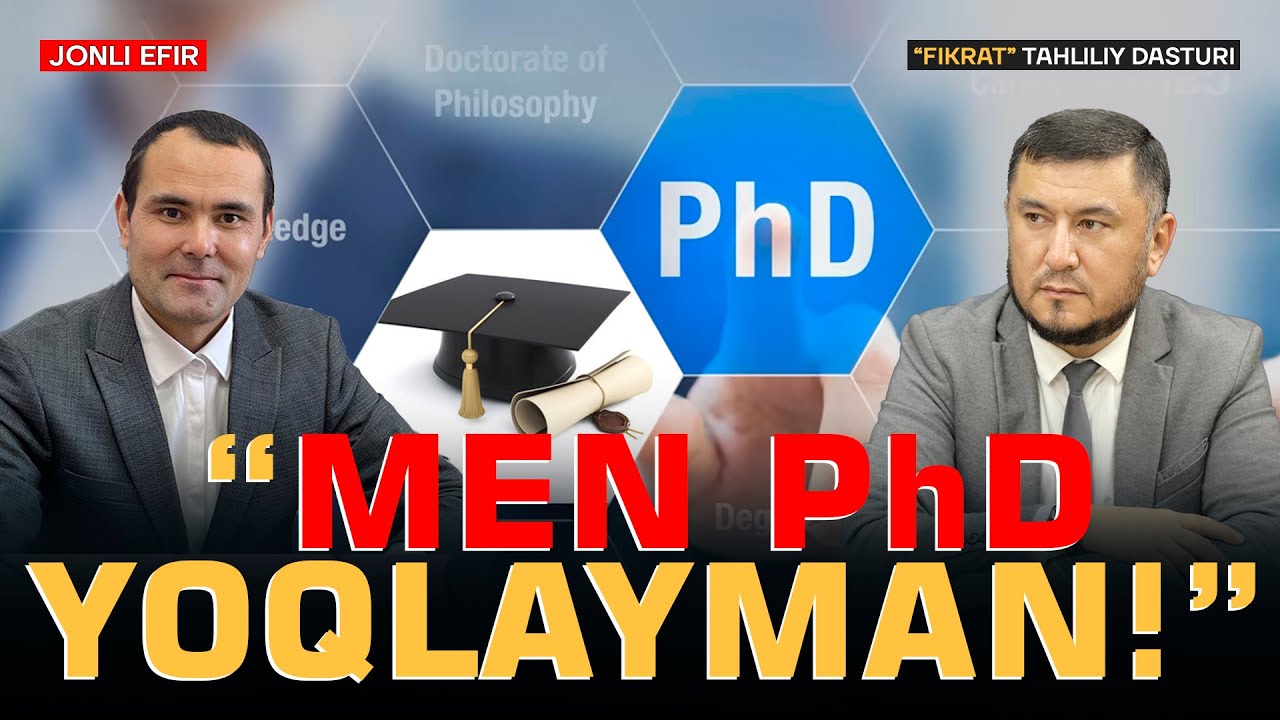 🔴O‘zbekistonda olim bo‘lish osonmi? #fikratuz